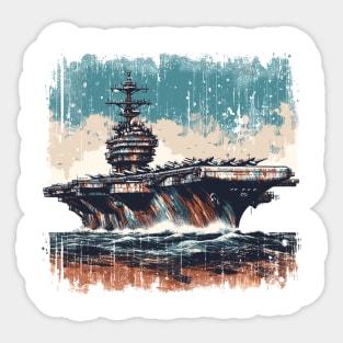 Aircraft carrier Sticker